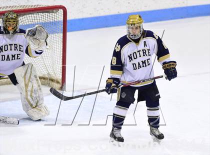 Thumbnail 2 in Darien vs. Notre Dame, Fairfield (CIAC DI Semifinal) photogallery.