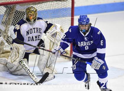 Thumbnail 3 in Darien vs. Notre Dame, Fairfield (CIAC DI Semifinal) photogallery.