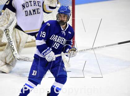 Thumbnail 2 in Darien vs. Notre Dame, Fairfield (CIAC DI Semifinal) photogallery.
