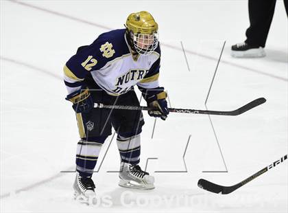 Thumbnail 2 in Darien vs. Notre Dame, Fairfield (CIAC DI Semifinal) photogallery.