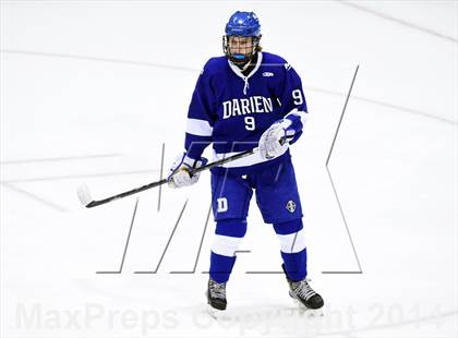 Thumbnail 2 in Darien vs. Notre Dame, Fairfield (CIAC DI Semifinal) photogallery.