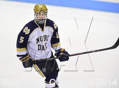 Thumbnail 2 in Darien vs. Notre Dame, Fairfield (CIAC DI Semifinal) photogallery.
