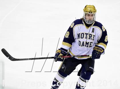 Thumbnail 1 in Darien vs. Notre Dame, Fairfield (CIAC DI Semifinal) photogallery.