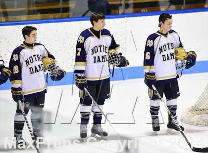 Thumbnail 3 in Darien vs. Notre Dame, Fairfield (CIAC DI Semifinal) photogallery.