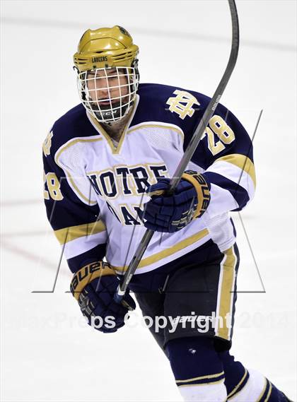 Thumbnail 2 in Darien vs. Notre Dame, Fairfield (CIAC DI Semifinal) photogallery.