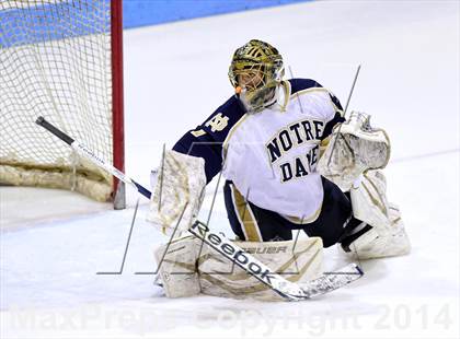 Thumbnail 2 in Darien vs. Notre Dame, Fairfield (CIAC DI Semifinal) photogallery.