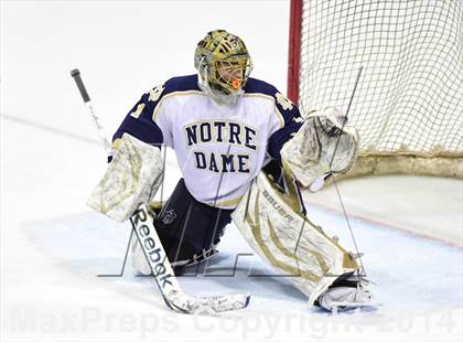 Thumbnail 1 in Darien vs. Notre Dame, Fairfield (CIAC DI Semifinal) photogallery.
