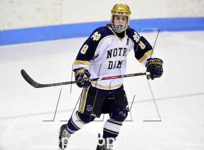 Thumbnail 2 in Darien vs. Notre Dame, Fairfield (CIAC DI Semifinal) photogallery.