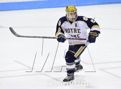 Thumbnail 2 in Darien vs. Notre Dame, Fairfield (CIAC DI Semifinal) photogallery.