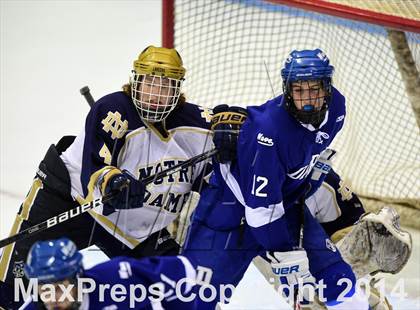 Thumbnail 2 in Darien vs. Notre Dame, Fairfield (CIAC DI Semifinal) photogallery.
