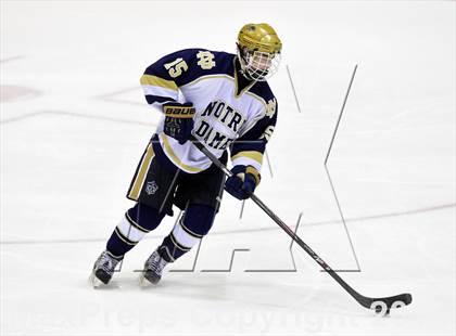 Thumbnail 3 in Darien vs. Notre Dame, Fairfield (CIAC DI Semifinal) photogallery.