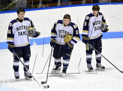 Thumbnail 1 in Darien vs. Notre Dame, Fairfield (CIAC DI Semifinal) photogallery.