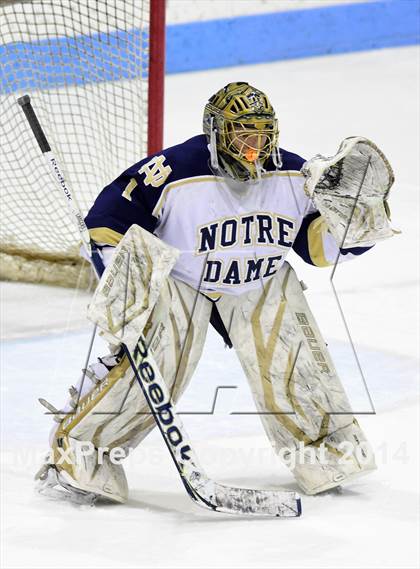 Thumbnail 3 in Darien vs. Notre Dame, Fairfield (CIAC DI Semifinal) photogallery.