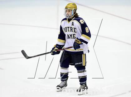 Thumbnail 1 in Darien vs. Notre Dame, Fairfield (CIAC DI Semifinal) photogallery.