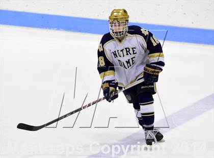 Thumbnail 3 in Darien vs. Notre Dame, Fairfield (CIAC DI Semifinal) photogallery.