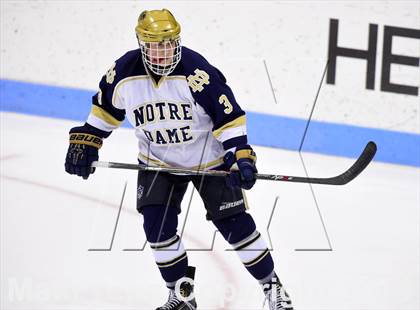 Thumbnail 1 in Darien vs. Notre Dame, Fairfield (CIAC DI Semifinal) photogallery.