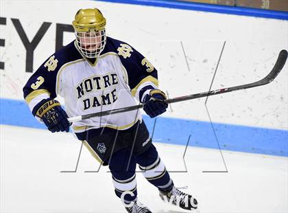 Thumbnail 2 in Darien vs. Notre Dame, Fairfield (CIAC DI Semifinal) photogallery.