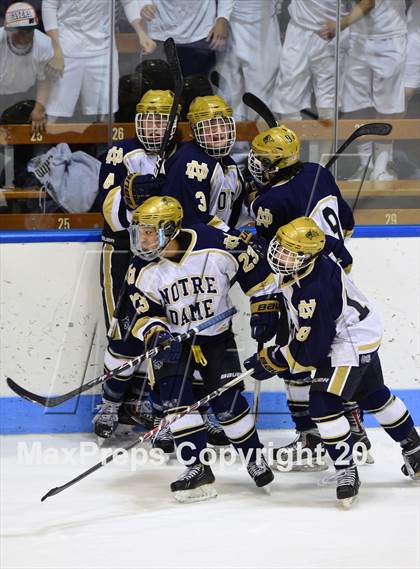 Thumbnail 3 in Darien vs. Notre Dame, Fairfield (CIAC DI Semifinal) photogallery.
