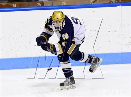 Thumbnail 2 in Darien vs. Notre Dame, Fairfield (CIAC DI Semifinal) photogallery.