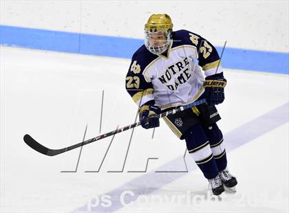 Thumbnail 1 in Darien vs. Notre Dame, Fairfield (CIAC DI Semifinal) photogallery.