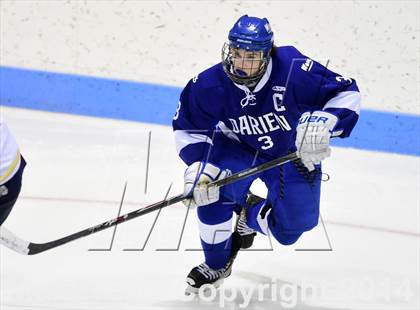 Thumbnail 3 in Darien vs. Notre Dame, Fairfield (CIAC DI Semifinal) photogallery.