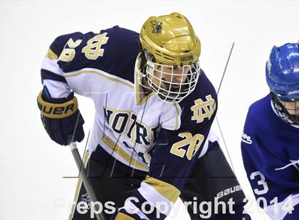 Thumbnail 3 in Darien vs. Notre Dame, Fairfield (CIAC DI Semifinal) photogallery.