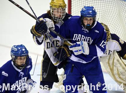 Thumbnail 3 in Darien vs. Notre Dame, Fairfield (CIAC DI Semifinal) photogallery.