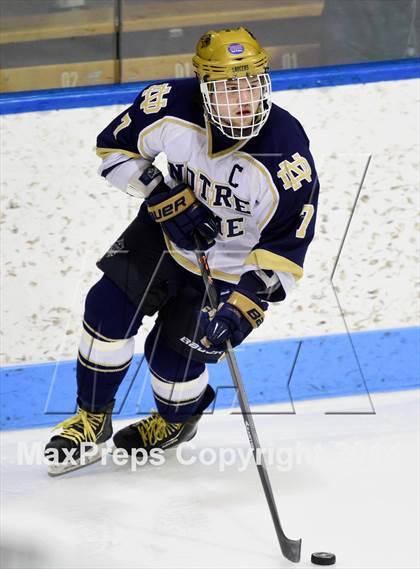 Thumbnail 2 in Darien vs. Notre Dame, Fairfield (CIAC DI Semifinal) photogallery.
