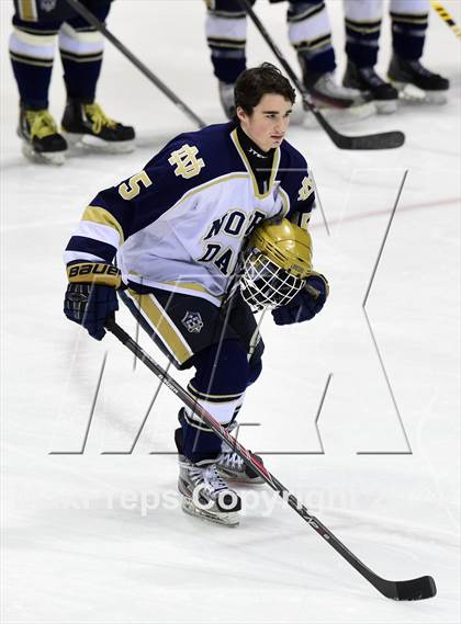 Thumbnail 1 in Darien vs. Notre Dame, Fairfield (CIAC DI Semifinal) photogallery.
