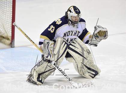 Thumbnail 2 in Darien vs. Notre Dame, Fairfield (CIAC DI Semifinal) photogallery.
