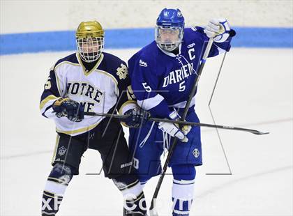 Thumbnail 1 in Darien vs. Notre Dame, Fairfield (CIAC DI Semifinal) photogallery.