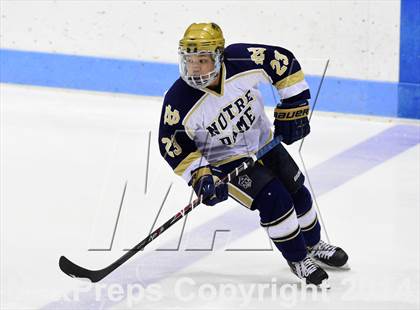 Thumbnail 1 in Darien vs. Notre Dame, Fairfield (CIAC DI Semifinal) photogallery.