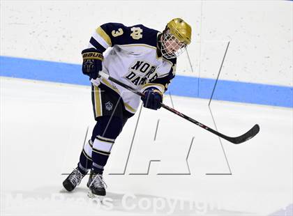 Thumbnail 2 in Darien vs. Notre Dame, Fairfield (CIAC DI Semifinal) photogallery.