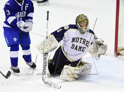 Thumbnail 2 in Darien vs. Notre Dame, Fairfield (CIAC DI Semifinal) photogallery.