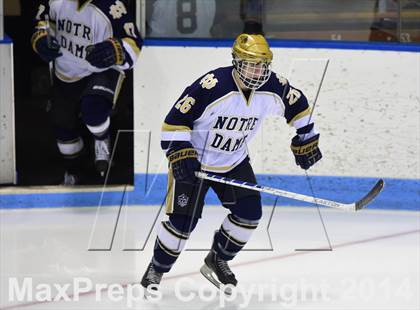 Thumbnail 2 in Darien vs. Notre Dame, Fairfield (CIAC DI Semifinal) photogallery.