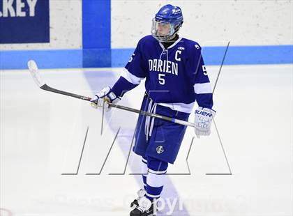 Thumbnail 2 in Darien vs. Notre Dame, Fairfield (CIAC DI Semifinal) photogallery.