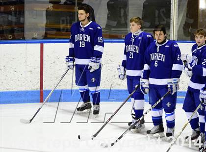 Thumbnail 2 in Darien vs. Notre Dame, Fairfield (CIAC DI Semifinal) photogallery.