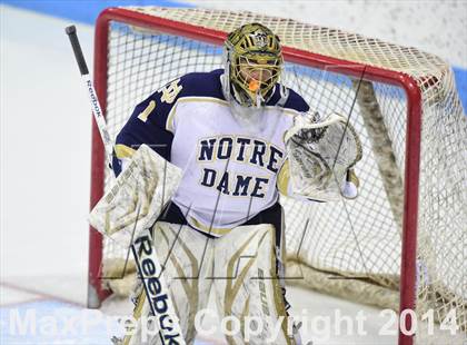 Thumbnail 2 in Darien vs. Notre Dame, Fairfield (CIAC DI Semifinal) photogallery.