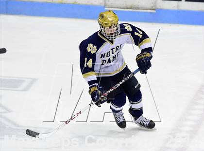 Thumbnail 1 in Darien vs. Notre Dame, Fairfield (CIAC DI Semifinal) photogallery.