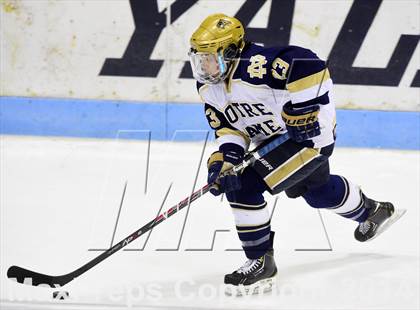 Thumbnail 3 in Darien vs. Notre Dame, Fairfield (CIAC DI Semifinal) photogallery.