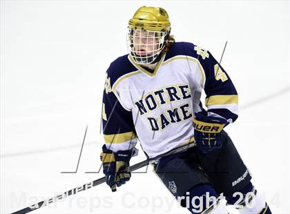 Thumbnail 2 in Darien vs. Notre Dame, Fairfield (CIAC DI Semifinal) photogallery.