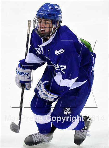 Thumbnail 2 in Darien vs. Notre Dame, Fairfield (CIAC DI Semifinal) photogallery.