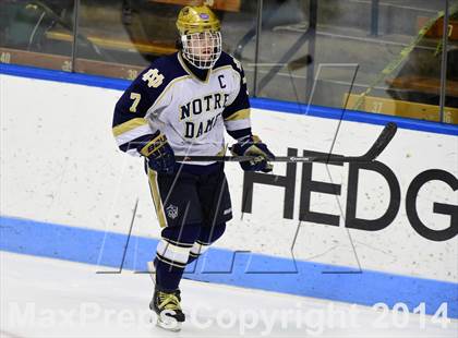 Thumbnail 2 in Darien vs. Notre Dame, Fairfield (CIAC DI Semifinal) photogallery.