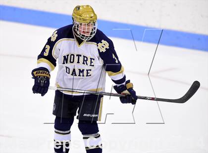Thumbnail 2 in Darien vs. Notre Dame, Fairfield (CIAC DI Semifinal) photogallery.