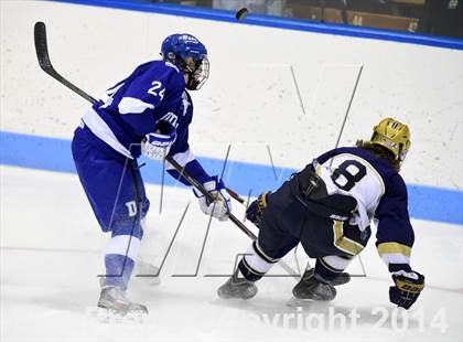 Thumbnail 1 in Darien vs. Notre Dame, Fairfield (CIAC DI Semifinal) photogallery.