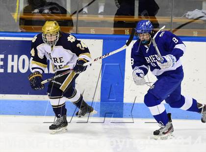 Thumbnail 2 in Darien vs. Notre Dame, Fairfield (CIAC DI Semifinal) photogallery.