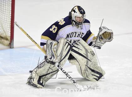 Thumbnail 3 in Darien vs. Notre Dame, Fairfield (CIAC DI Semifinal) photogallery.
