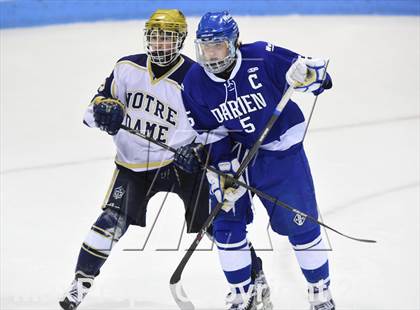 Thumbnail 3 in Darien vs. Notre Dame, Fairfield (CIAC DI Semifinal) photogallery.