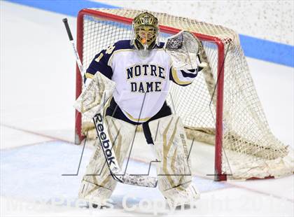Thumbnail 2 in Darien vs. Notre Dame, Fairfield (CIAC DI Semifinal) photogallery.