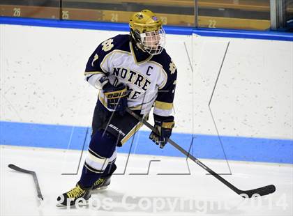 Thumbnail 1 in Darien vs. Notre Dame, Fairfield (CIAC DI Semifinal) photogallery.